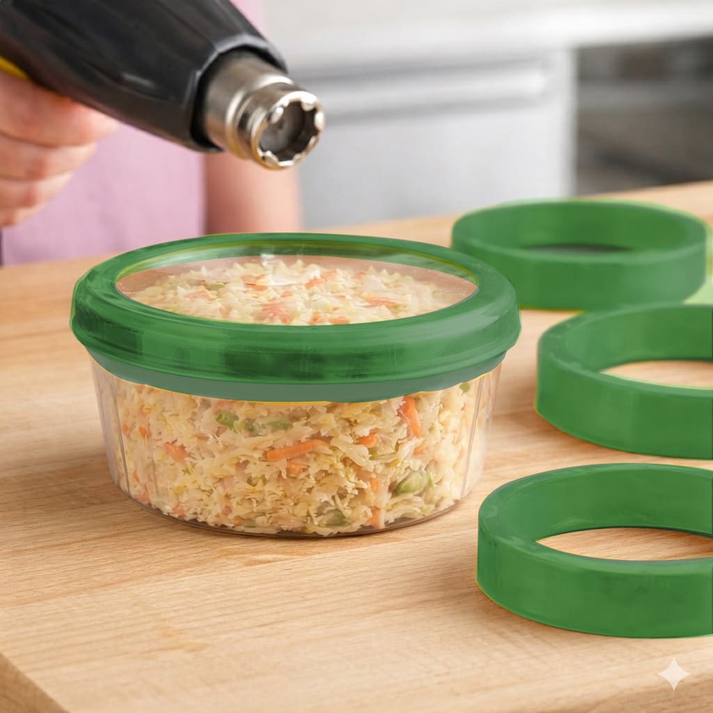 Vaguelly Pentola in Borosilicato 1900ml Pentola Trasparente con Coperchio e Doppie Maniglie per