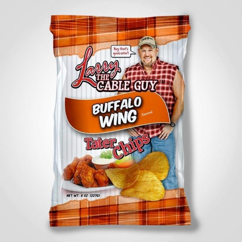 Larry The Cable Guy Buffalo Wing & Blue Cheese Chips 3.5oz