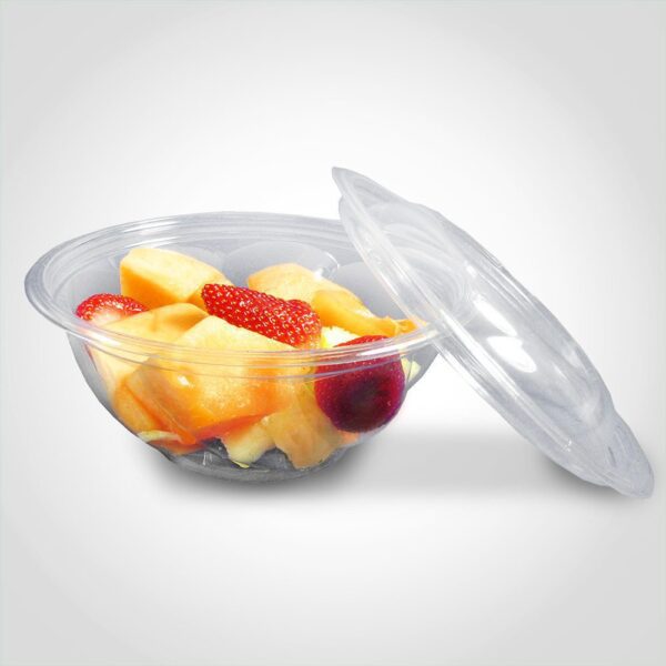 disposable produce bowl with juice trap