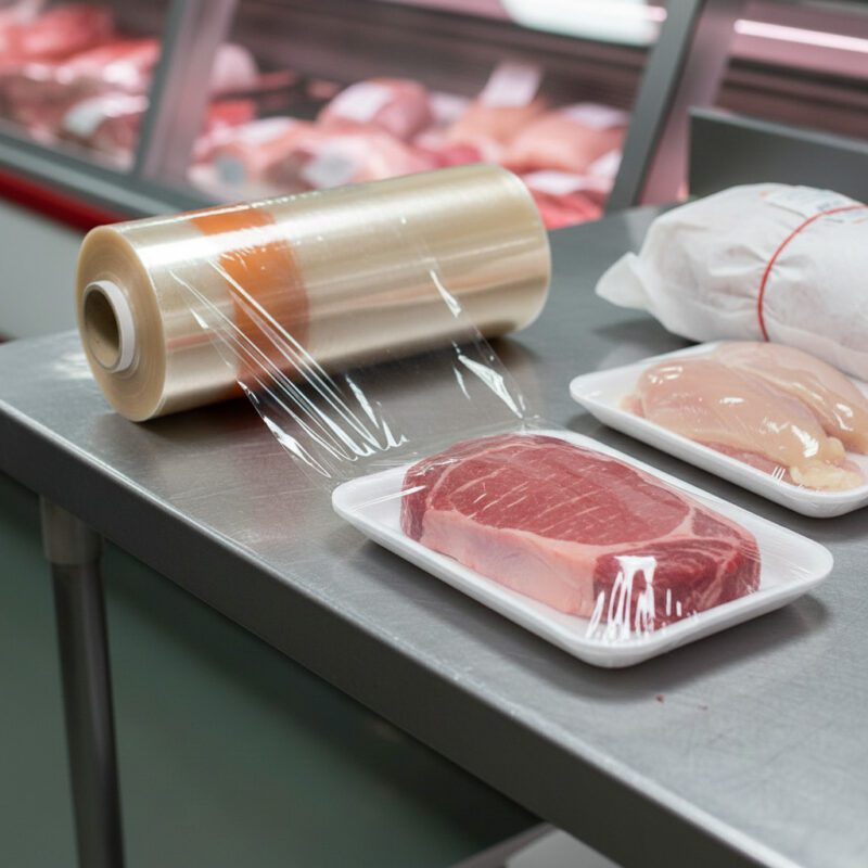 280007-5 Dual Layer Stretch Meat Film – 15″ x 5000