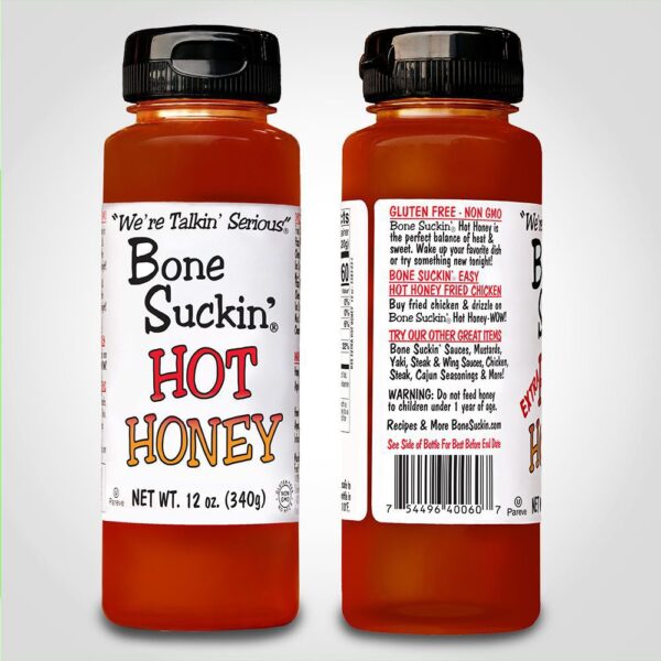 Bone Suckin Hot Honey 12 oz - 12 PACK (46159)