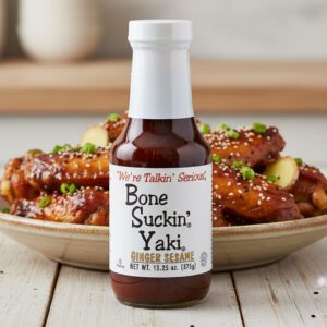 Bone Suckin' Yaki Ginger Sesame Sauce 13.25oz 12 case pack