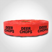 Deer Chops Label - 1000 Pack (590915)