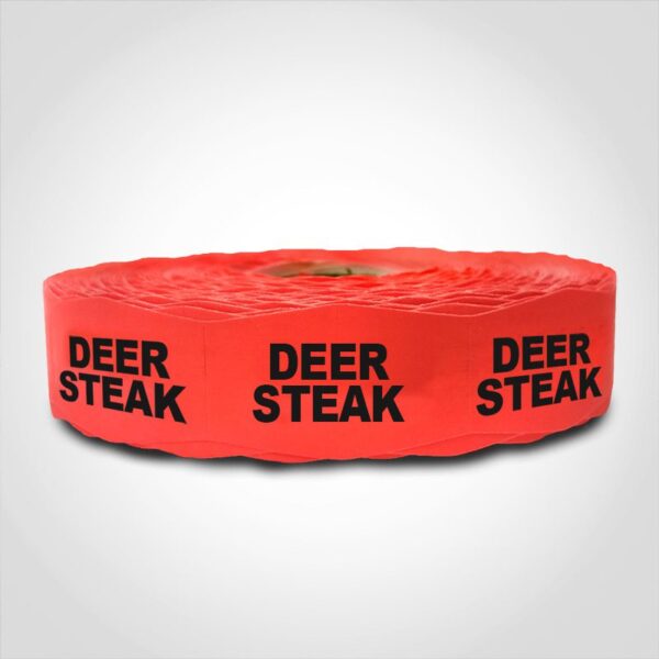 Deer Steak Label - 1000 Pack (590916)