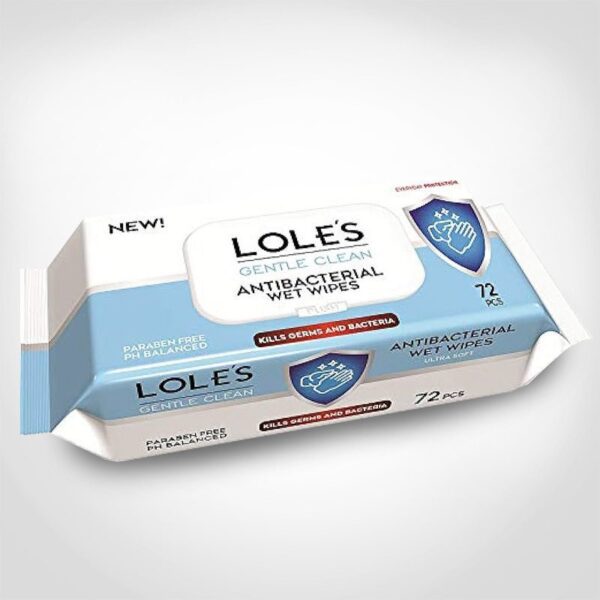 Lole's Antibacterial Wipes 12 PACK (39008)