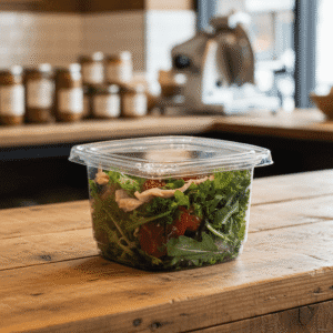 Deli Container Square Tamper Evident 16oz