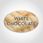 White Chocolate Labels 1 roll of 500 (590952)