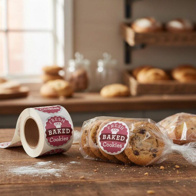 Fresh baked cookies stickers