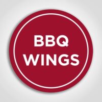 BBQ Wings Labels - 1 roll of 1000 (520162)