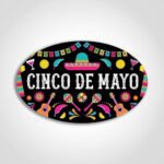 Cinco De Mayo Labels- 1 roll of 500 (590956)