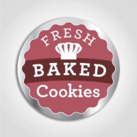 Fresh Baked Cookies Labels- 1 roll of 500 (590954)