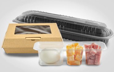 Takeout Containers for Grocery Supplies and Deli Takeout