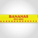 close up of banana tape