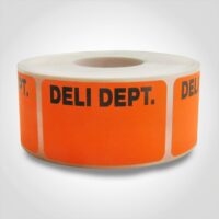 Deli Department Label with room to write - 1 roll of 500 (500439)