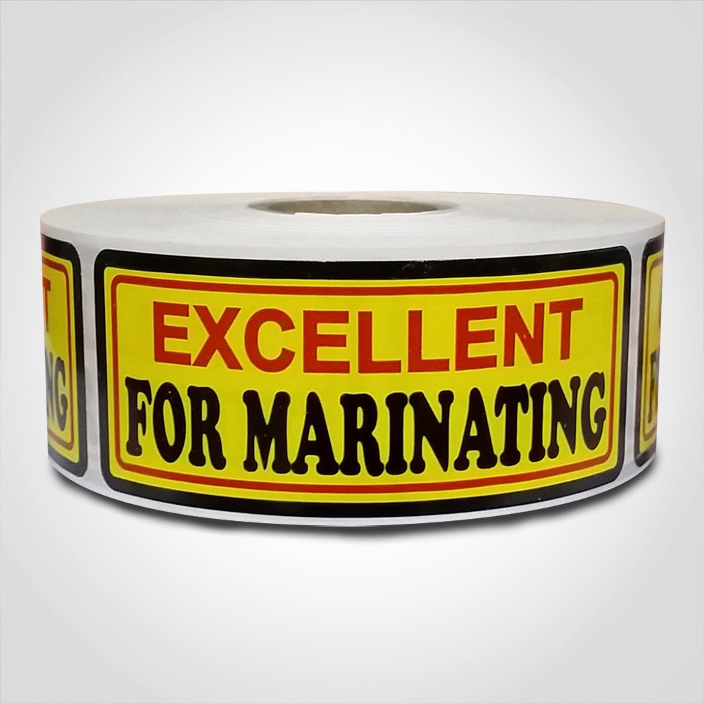 Excellent For Marinating Label - 1 roll of 500 (500476)