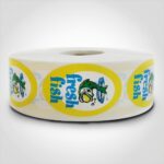 fresh fish sticker