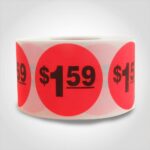 pricing sticker $1.59
