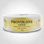 provolone sticker label