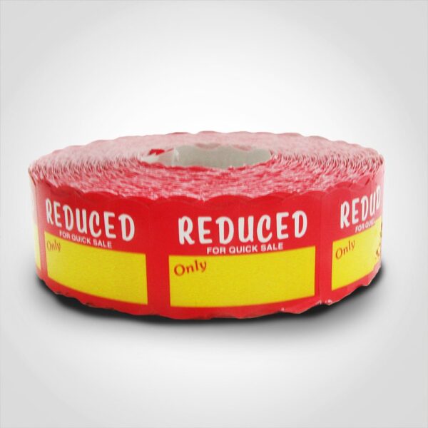 Reduced for Quick Sale Label - 1 roll of 1000 (500382)