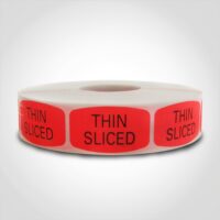 Thin Sliced Label - 1 roll of 1000 (580043)