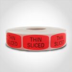 thin sliced sticker