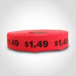 $1.49 price label stickers