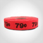 79 cents price label stickers