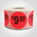 $9.99 label sticker