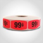 99 cents price label stickers