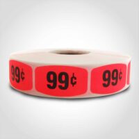 99 cents Pricing Label - 1 roll of 1000 (570007)