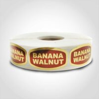 Banana Walnut Label - 1000 Pack (568108)