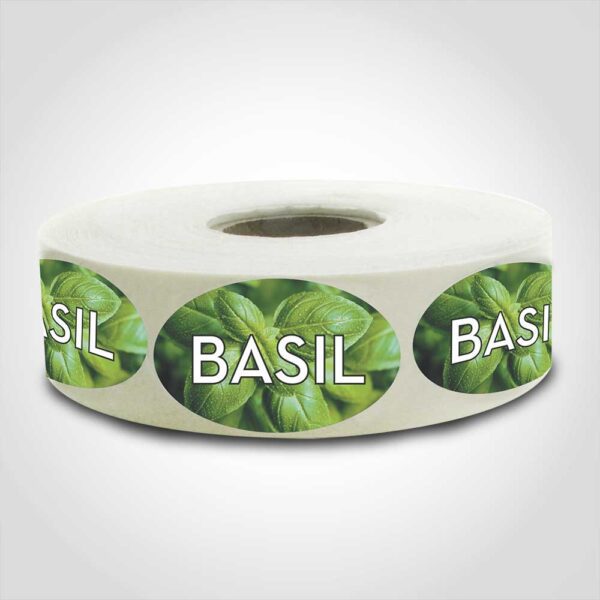 Basil Label - 1 roll of 1000 (568134)