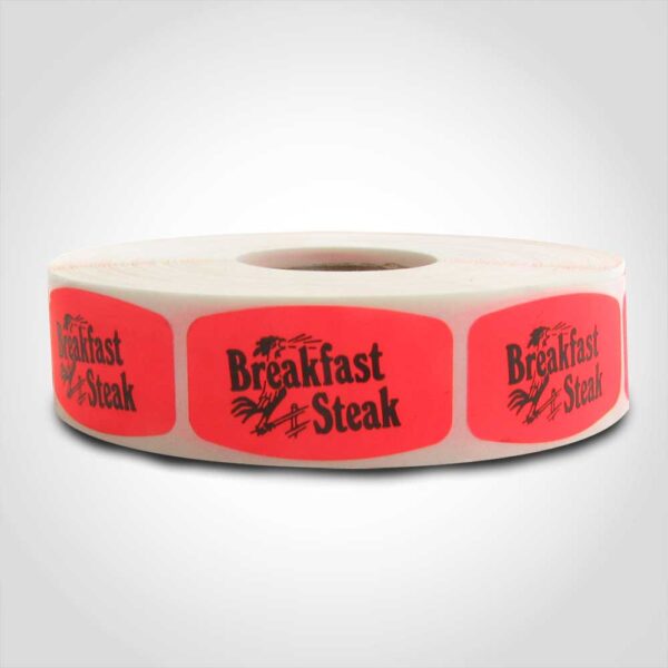 Breakfast Steak Label - 1 roll of 1000 (540023)