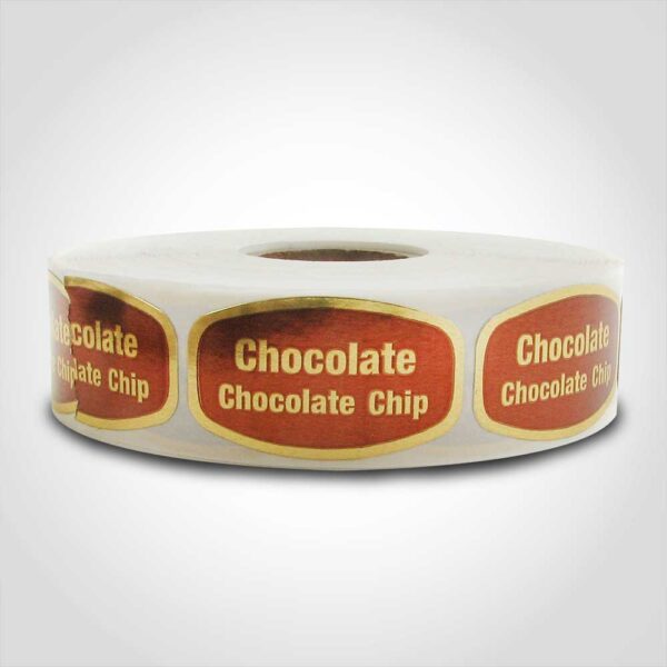 Chocolate Chocolate Chip Label - 1 roll of 1000 (568109)