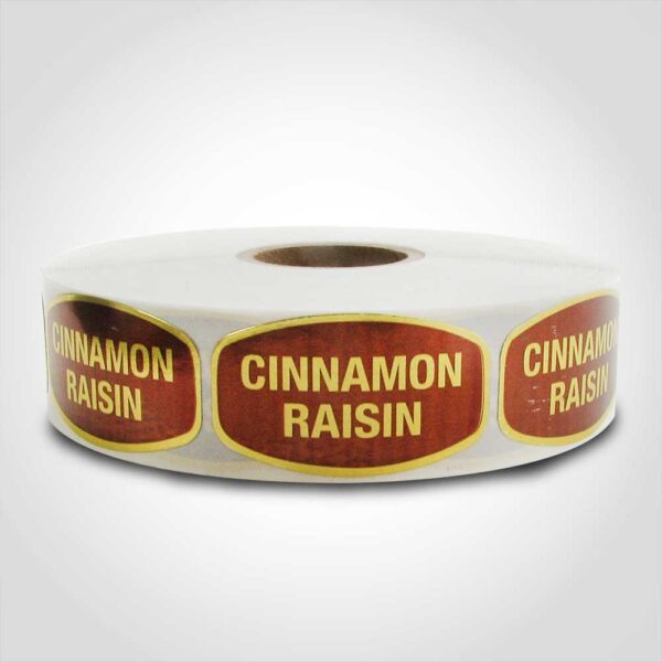 Cinnamon Raisin Label - 1 roll of 1000 (568105)