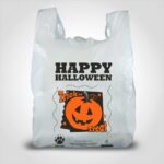 Halloween Plastic Shopping Bag