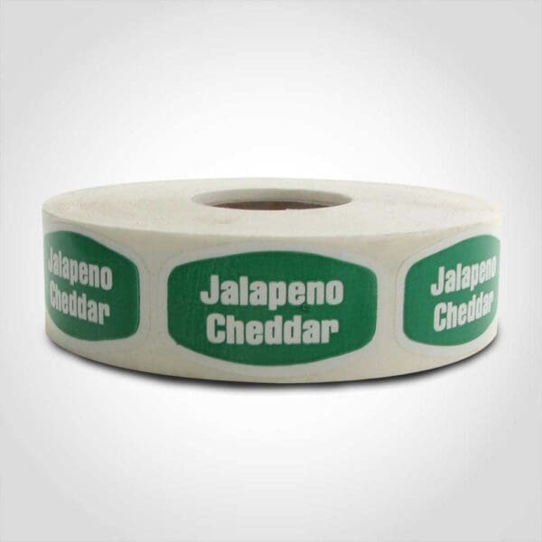 Jalapeno Cheddar Label, Deli & Bakery Flavor Sticker - 1000/roll