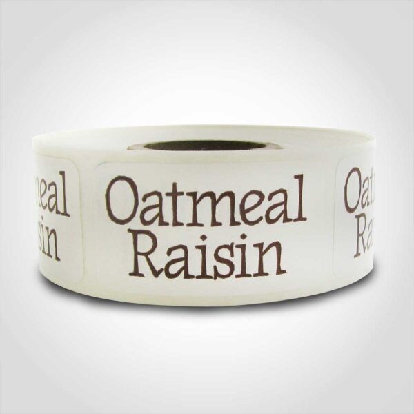 Oatmeal Raisin Label - 1 roll of 500 (569053)