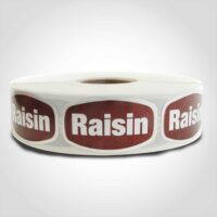 Raisin Label - 1 roll of 1000 (568071)