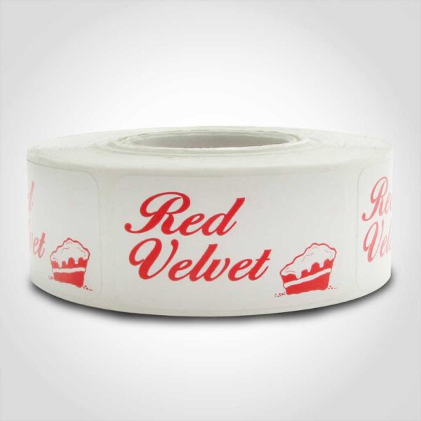 Red Velvet Label - 1 roll of 500 (569145)