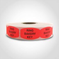 Ring on Bakery Label - 1 roll of 1000 (580018)