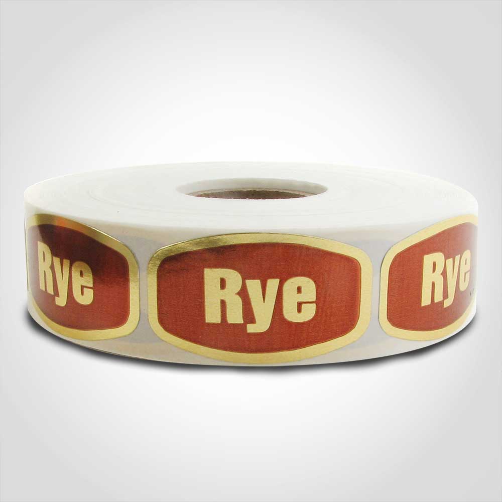Rye Bread Labels 1000 Stickers