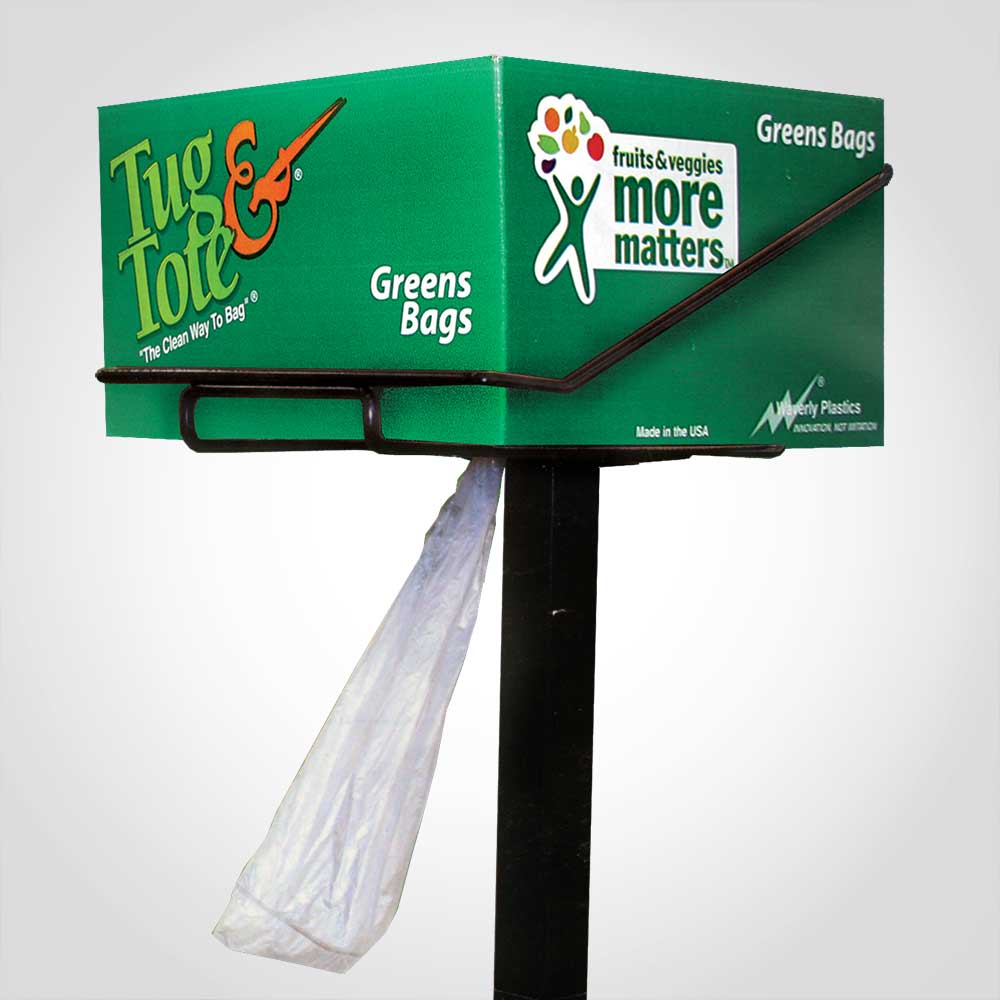 TUG-&-TOTE Fresh Greens Produce Bags - 2200 PACK (100818)