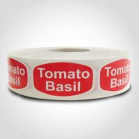 Tomato Basil Label - 1 roll of 1000 (568232)