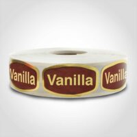 Vanilla Label - 1 roll of 1000 (568082)