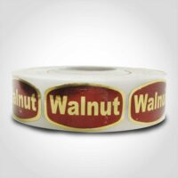 Walnut Label - 1 roll of 1000 (568083)