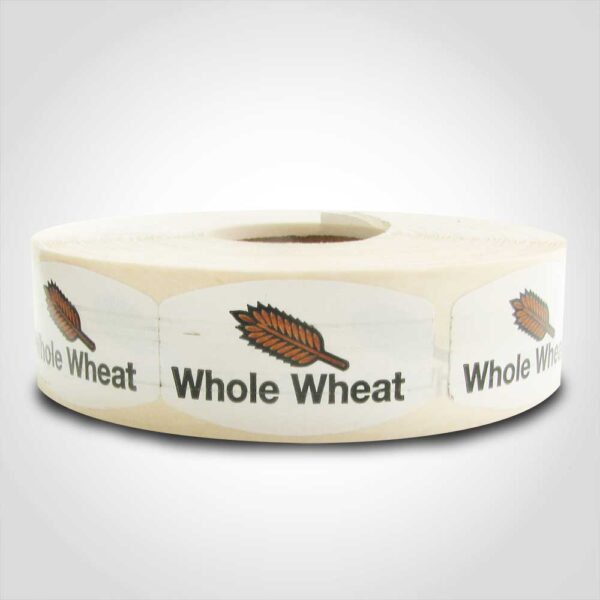 Whole Wheat Bread Label - 1 roll of 1000 (568086)