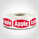 apple label sticker