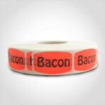 bacon label sticker