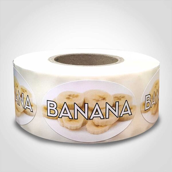 Banana Label - 1 roll of 500 (560082)